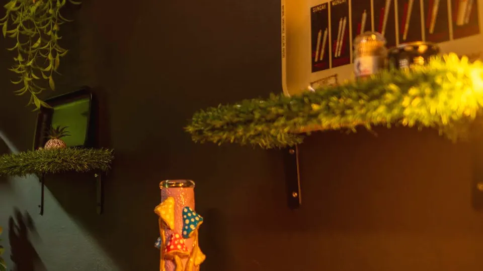 RAW tray and decor in warm light